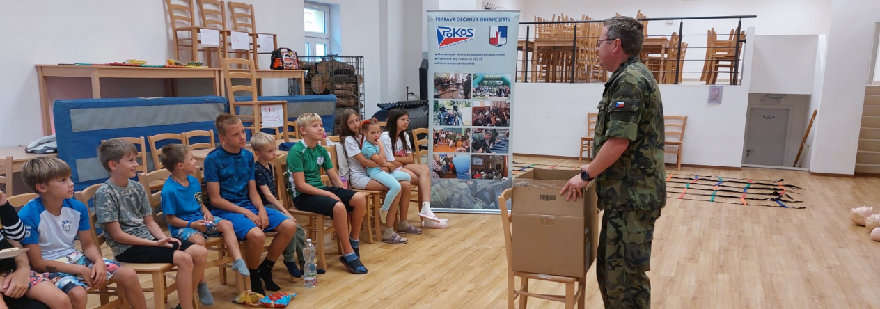 Navštívili jsme příměstský tábor SDH Sány a Oblastní charity Pardubice