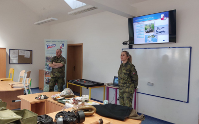 Projektový den POKOS na ZŠ Knířov Vysoké Mýto a na ZŠ Klas Pardubice