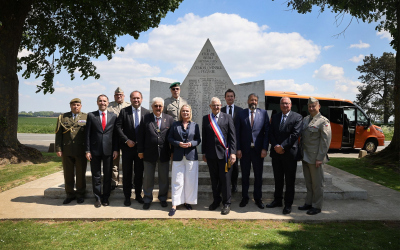 Připomněli jsme si ve Francii hrdinství legionářů a spojenců
