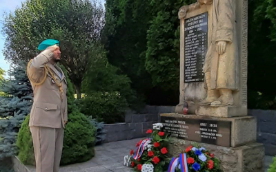 Krajské vojenské velitelství Pardubice uctilo dne 15. 6. 2021 památku šéf seržanta Emila Morávka, rodáka ze Slepotic, který před jednaosmdesáti lety zahynul jako pilot francouzské armády.