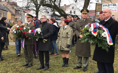 Uctění památky Alfréda Bartoše