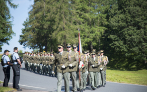 KVV Pardubice se připomnělo 82. výročí vypálení Ležáků