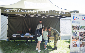 Armáda podpořila akci Friends Fest na Dostihovém závodišti v Pardubicích