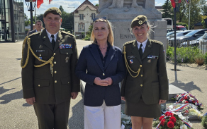 Připomněli jsme si ve Francii hrdinství legionářů a spojenců