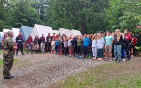 Vojáci z KVV Pardubice opět na dětských táborech aneb o přežití, odvaze a týmové spolupráci