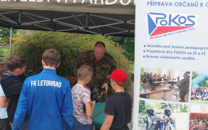 Vojáci z Pardubic podpořili Světový den první pomoci v Ústí nad Orlicí