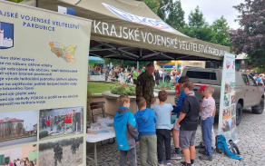 Vojáci z Pardubic podpořili Světový den první pomoci v Ústí nad Orlicí