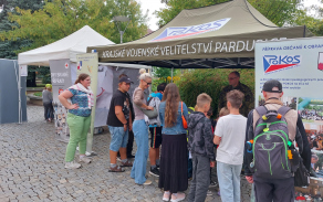 Vojáci z Pardubic podpořili Světový den první pomoci v Ústí nad Orlicí