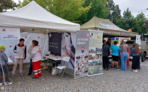 Vojáci z Pardubic podpořili Světový den první pomoci v Ústí nad Orlicí