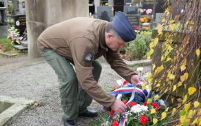 Vojáci z Pardubic uctili památku válečných veteránů