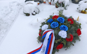 Uctění památky výsadkáře Lukáše Syručka v Rohovládové Bělé