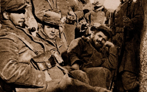 Karel Bezdíček v zákopech u Remeše