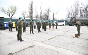 Krajské vojenské velitelství Pardubice se dne 23. 4. 2021 rozloučilo s dlouholetým kolegou podplukovníkem Vojtěchem Chaurou.