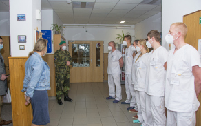 Poděkování vojákům v SeniorCentru Skuteč