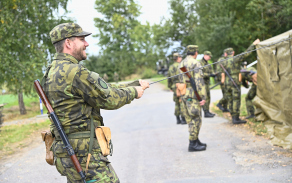 Cílem cvičení bylo připravit záložníky na plnění operačního úkolu při operačním nasazení a prověřit je při střežení objektů kritické infrastruktury.