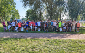 Společná fotografie na konci soutěže