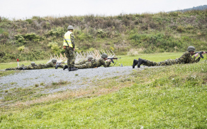 Střelecká příprava byla součástí první fáze cvičení - přípravy k operačnímu nasazení na území pardubického kraje.