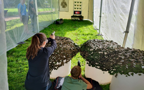 Třešničkou na dortu byla střelecká soutěž na airsoftové střelnici